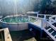 Above ground pool with deck access at 1361 Fairhope Rd, York, SC 29745