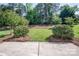 Nice patio with access to a large backyard at 3735 Watts Bluff Dr, Charlotte, NC 28213