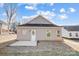 Tan vinyl sided house with small patio at 391 South Nw Cir, Concord, NC 28027