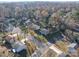 Aerial view of house and surrounding homes at 7800 Highbanks Ct, Charlotte, NC 28212