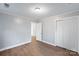 Bedroom with hardwood floors and double door closet at 634 Colston St, Albemarle, NC 28001