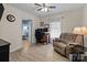 Home office with a recliner and view of the bathroom at 945 Potneck Rd, Salisbury, NC 28147