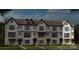 Three-story townhouses with modern farmhouse styling at 1754 Blanche St, Charlotte, NC 28262