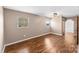 Spacious bedroom with wood floors and ceiling fan at 3100 Nc Hwy 18 Hwy, Vale, NC 28168