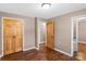 Bedroom with wood floors and double doors at 3100 Nc Hwy 18 Hwy, Vale, NC 28168
