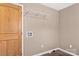 Functional laundry room with washer/dryer hookups and shelving at 3100 Nc Hwy 18 Hwy, Vale, NC 28168
