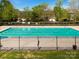 Community lap pool surrounded by a fence at 1030 Pepperwood Pl, Clover, SC 29710