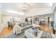 Open living space with dining area and kitchen views at 107 Westwood Dr, Belmont, NC 28012