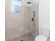 Clean shower with glass enclosure and modern fixtures at 138 Pounds Sw Ave, Concord, NC 28025