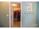 Walk in closet with hanging rods and shelving at 1735 Herndon Farm Rd, Rock Hill, SC 29732