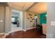 View of dining room and living room from entryway at 1735 Herndon Farm Rd, Rock Hill, SC 29732