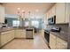 Modern kitchen featuring stainless steel appliances and ample cabinetry at 1735 Herndon Farm Rd, Rock Hill, SC 29732