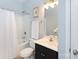 Updated bathroom with a tub shower combo at 18742 Nautical Dr # 305, Cornelius, NC 28031