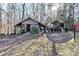 Detached workshop and covered storage area in backyard at 8327 Walkup Rd, Waxhaw, NC 28173