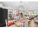 Bright dining area with table and chairs near kitchen at 111 Lois Ct, Statesville, NC 28625