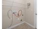 Laundry room with shelving and hookups at 5315 Hackberry Sw Ln, Concord, NC 28027