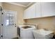 Laundry room with washer, dryer, utility sink and cabinets at 952 Hummingbird Ln, Rock Hill, SC 29732