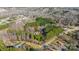 House nestled in a wooded area, with nearby homes visible at 3753 Asbury Church Rd, Lincolnton, NC 28092