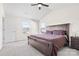 Main bedroom with king bed and window views at 109 Berrybeth Cir, China Grove, NC 28023