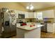 Kitchen with stainless steel appliances and granite countertops at 118 Cypress Acres Ln, Statesville, NC 28625