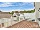 Deck overlooking community; features white railings at 20543 Harbor View Dr, Cornelius, NC 28031