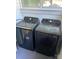 Black Samsung washer and dryer set at 407 Oakdale St, Gastonia, NC 28054