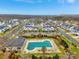 Community swimming pool with a covered pavilion at 6220 Lentz Way, Harrisburg, NC 28075