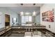 Modern kitchen with granite countertops and stainless steel sink at 300 W 5Th St # 339, Charlotte, NC 28202