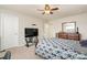 Bedroom with a queen-size bed and flat-screen TV at 4836 Pepper Dr, Harrisburg, NC 28075