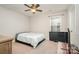Bedroom with a full-size bed and flat-screen TV at 4836 Pepper Dr, Harrisburg, NC 28075