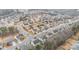 Aerial view of a large residential neighborhood at 4836 Pepper Dr, Harrisburg, NC 28075