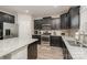 Modern kitchen with stainless steel appliances and granite countertops at 4836 Pepper Dr, Harrisburg, NC 28075