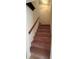 Carpeted staircase leading to the upper level of the home at 900 Brighton Dr, Kannapolis, NC 28081