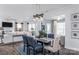 Elegant dining room with a large table and pendant lighting at 1009 Kinship Dr # 71, Lancaster, SC 29720