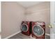 Laundry room with washer and dryer at 1731 Long Paw Ln, Charlotte, NC 28214