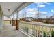 View from the front porch showcasing a neighborhood street at 1018 Timber Spring Ln, Salisbury, NC 28147