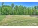 Spacious backyard with lush green grass and tree line at 1030 Lake Como Dr, Monroe, NC 28110