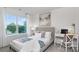 Cozy bedroom with a comfortable bed and a workspace at 5145 Fireweed Ct, Dallas, NC 28034