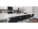 Modern kitchen with stainless steel appliances and an island at 5145 Fireweed Ct, Dallas, NC 28034