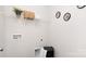 Clean laundry room with shelving and a hamper at 5145 Fireweed Ct, Dallas, NC 28034