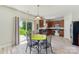 Kitchen with stainless steel appliances and breakfast nook at 1003 Blue Range Rd, Indian Trail, NC 28079