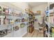 Well-organized pantry with wire shelving, offering generous storage at 1003 Blue Range Rd, Indian Trail, NC 28079