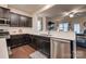 Kitchen with stainless steel appliances and a double sink at 12002 Belmont Mansion Dr, Charlotte, NC 28273