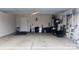 Two-car garage with extra storage space at 1401 Nia Rd, Charlotte, NC 28215
