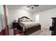 Large main bedroom with plush carpet and ensuite bath at 1401 Nia Rd, Charlotte, NC 28215