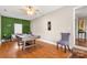 Game room with pool table and artificial turf wall at 1919 Crooked Creek Dr, Charlotte, NC 28214