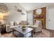 Comfortable living room with sectional sofa and coffee table at 1919 Crooked Creek Dr, Charlotte, NC 28214