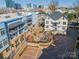 Complex of modern buildings with a central courtyard at 2401 Euclid Ave # 302, Charlotte, NC 28203
