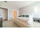 Bright main bedroom with ensuite bathroom access at 2401 Euclid Ave # 302, Charlotte, NC 28203