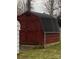Large wooden storage shed in backyard at 936 N 5Th St, Albemarle, NC 28001